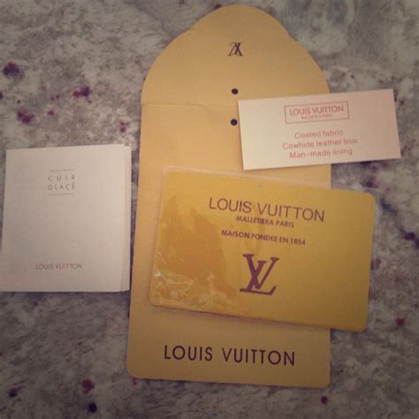 do louis vuitton bags come with authenticity cards|louis vuitton bag identifier.